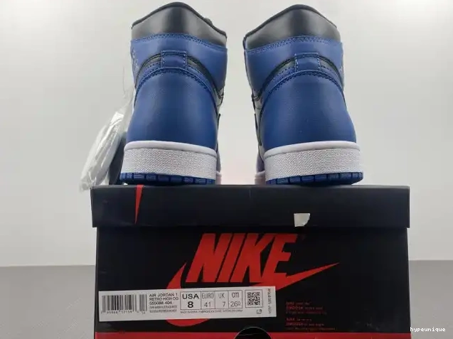 HYPE 1 555088-404 Air 'Dark OG Marina Jordan High Blue' Retro 0524